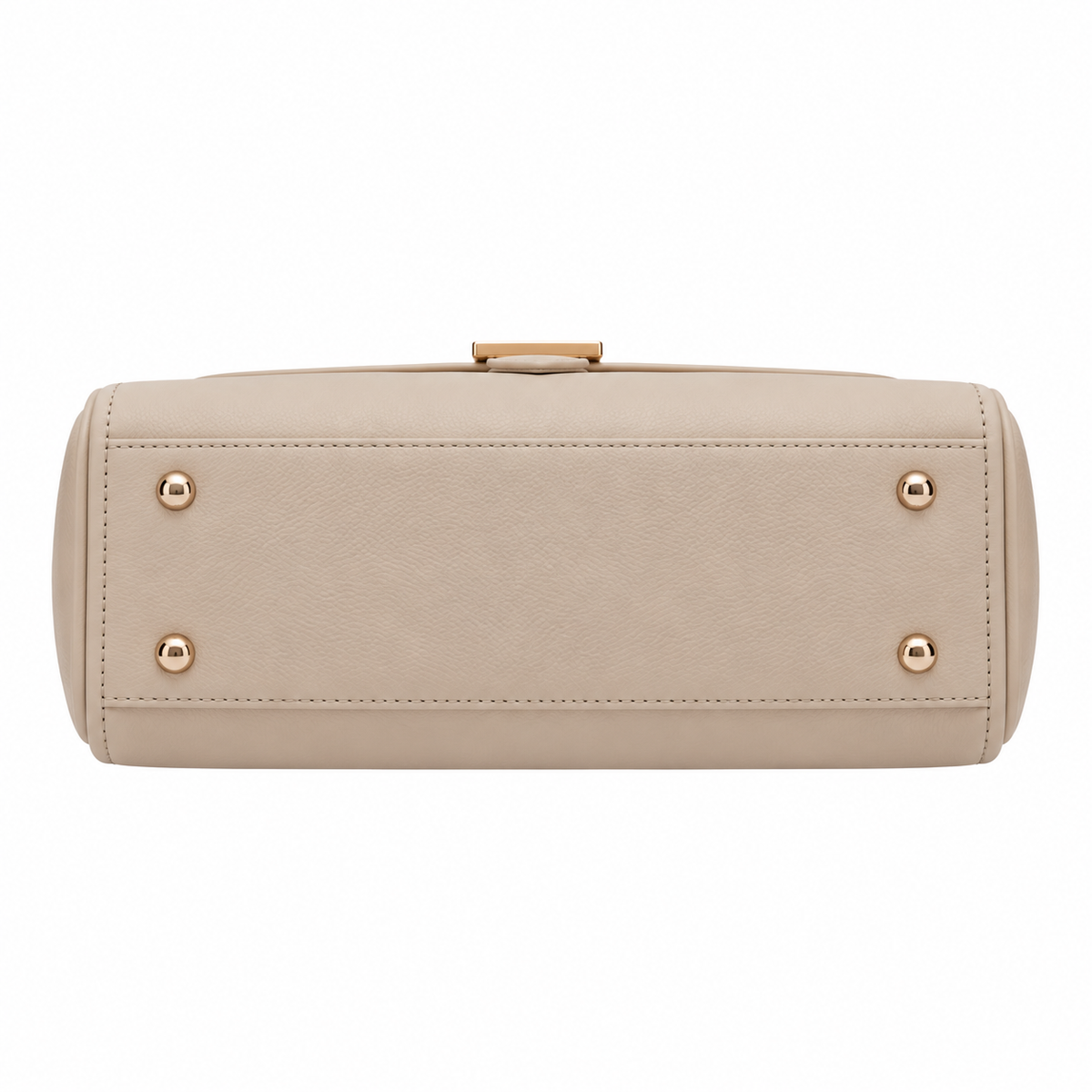 Aviq Women's Beige Textured Top-Handle  Handbag